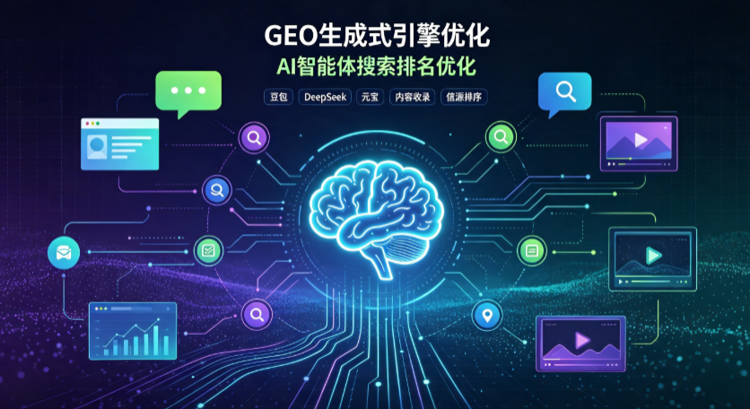 锡山市GEO 浪潮来袭：生成式引擎优化崛起，创作者争抢豆包、DeepSeek、元宝智能体流量入口